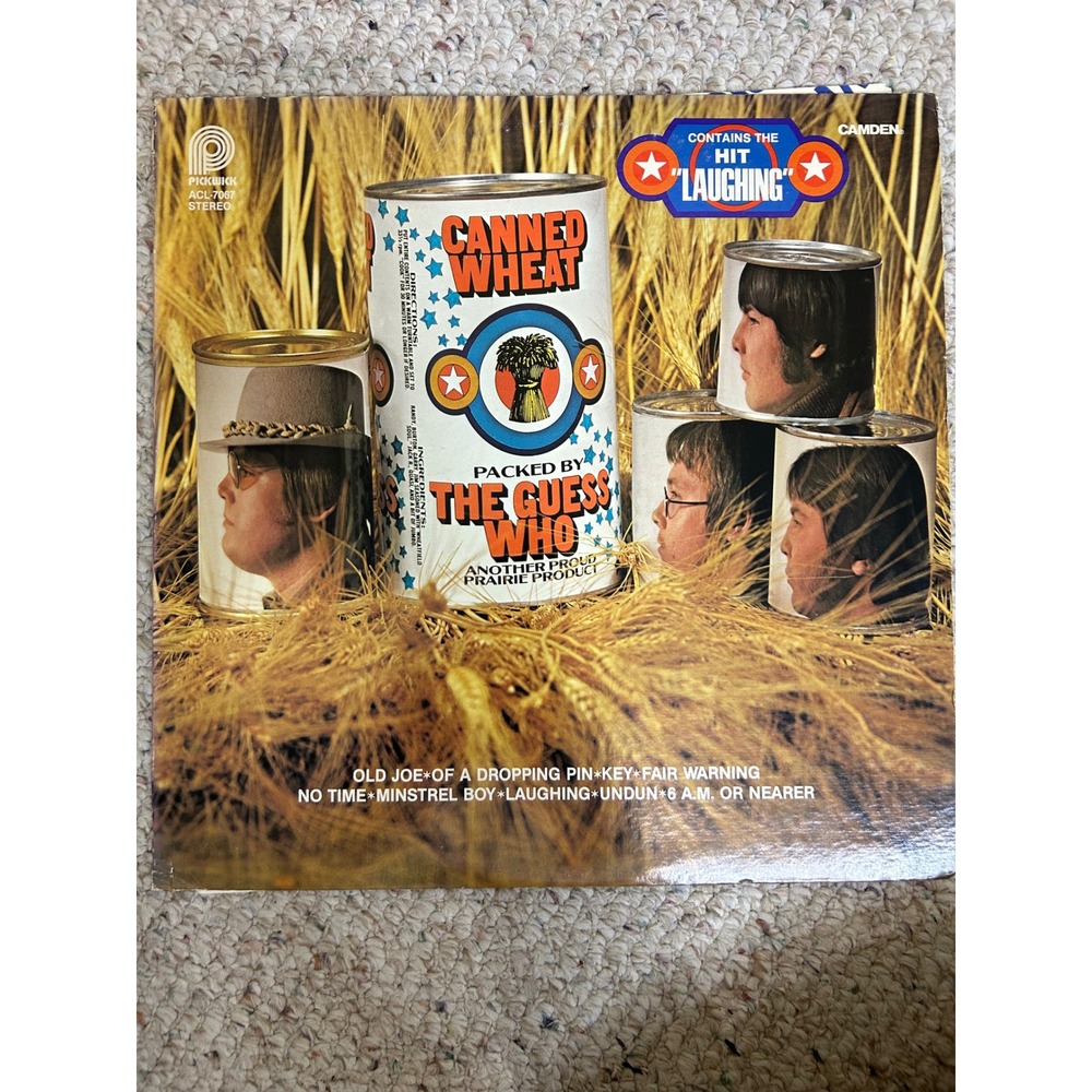 The Guess Who Canned Wheat Vinyl LP Record Album Pickwick Camden ACL-7067